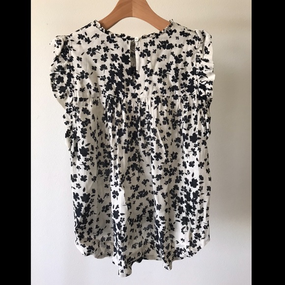 NWT ICONS Objects of Devotion Smock Ruffle Chiffon - Picture 2 of 7